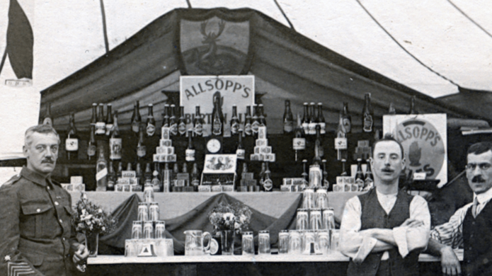 Allsopp's beer for sale in the 19th century