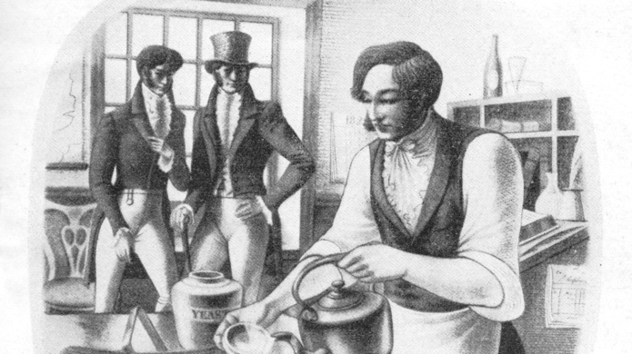 Samuel Allsopp Brewing his First IPA in a Teapot