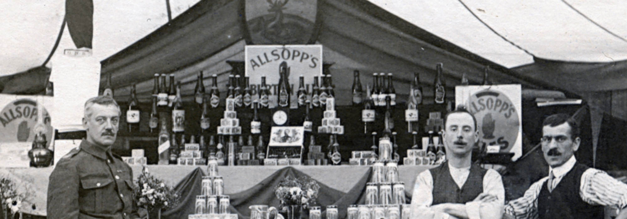 Allsopp's beers being sold in the 19th century